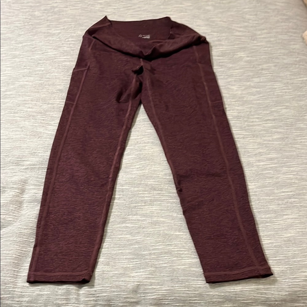 Burgundy Leggings